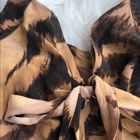 Roberto Cavalli 100% silk top - Picture 3 of 8